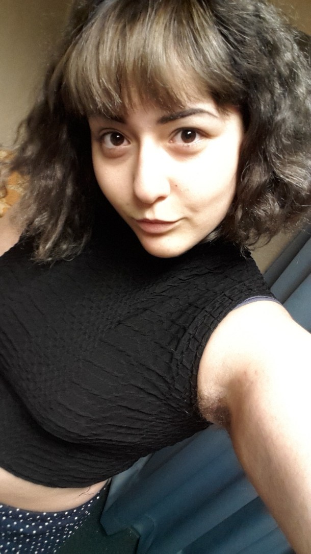 Yasmin hasn't shaved for eight years