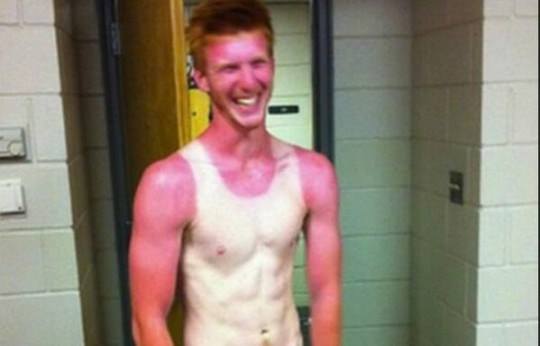 Pure karma for wearing a vest in the first place