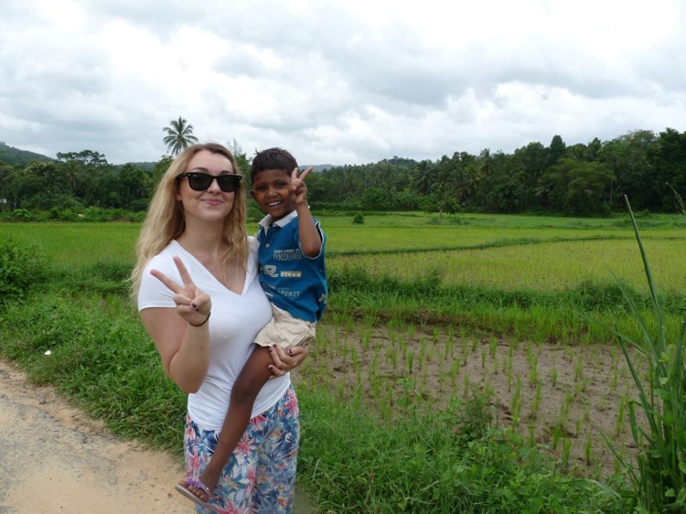 Bryony had visited the project twice on her travels