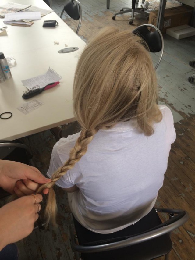 Plait as normal