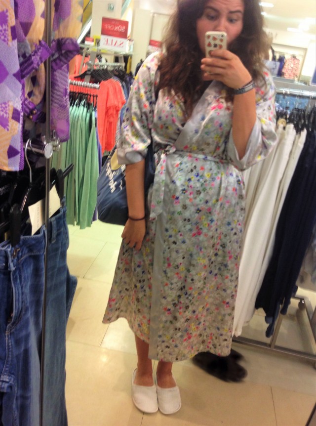 The fashion police were onto me