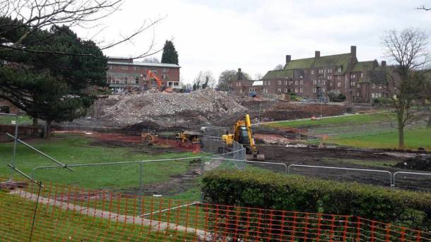 In Liverpool and other cities, old accommodation is being knocked down to make way for plush halls