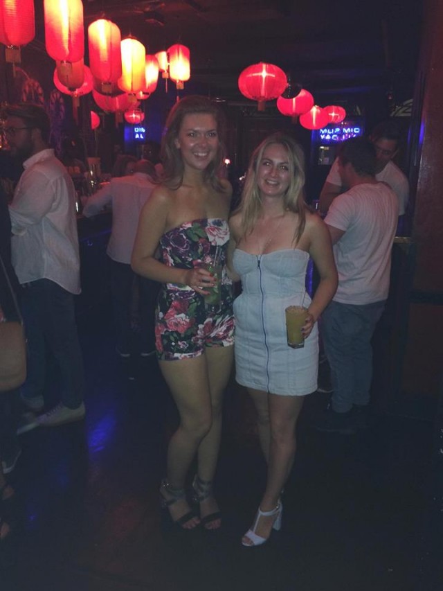 An hour in we were still going strong in our heels
