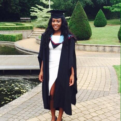 Victoria graduated this year from Nottingham