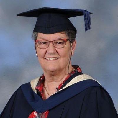 Jennifer Tinsley recieves her certificate 30 years after completing her course in Health Visiting at Birmingham Polytechnic in 1984. See News Team story NTIGRADUATE; A pensioner has finally donned her cap and gown à more than 30 years after leaving university. Jennifer Tinsley, 70, completed her course in Health Visiting at Birmingham Polytechnic in 1984 but was unable to attend her graduation after staying home to care for her ill husband. But after watching her two children graduate since, the retired nurse finally picked up her own certificate from the institution, now Birmingham City University. Her daughter Lucy Madahar, 40, contacted the university so Jennifer could join hundreds of other students at a formal ceremony
