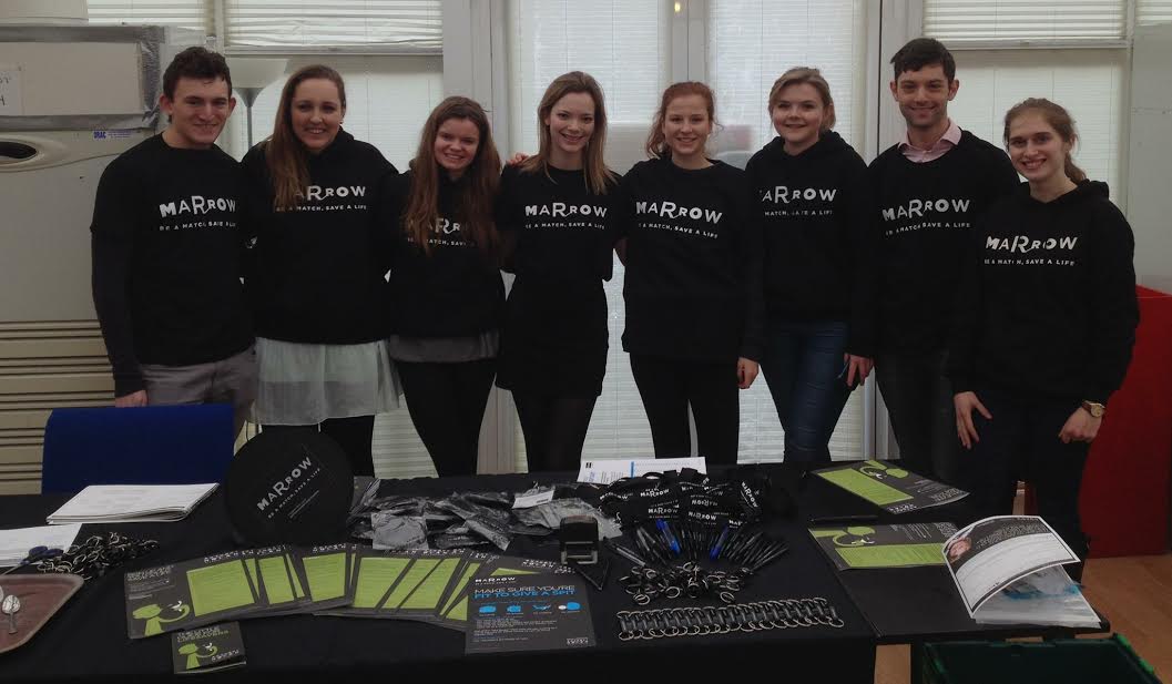 Oxford uni Marrow volunteers