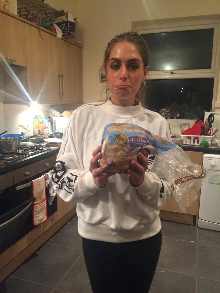 Laura's gutted she can't eat bread
