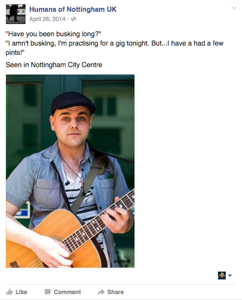 humans of nottingham