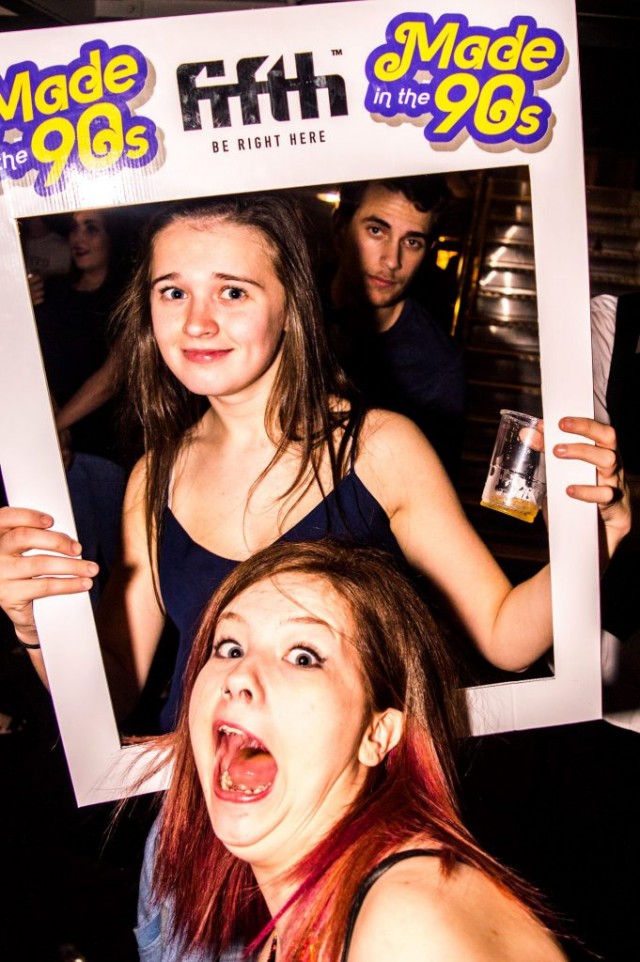 Sad photobomb