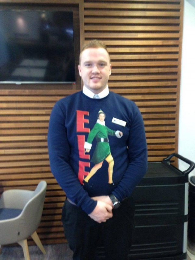Steven, bartender and third year Hospitality student