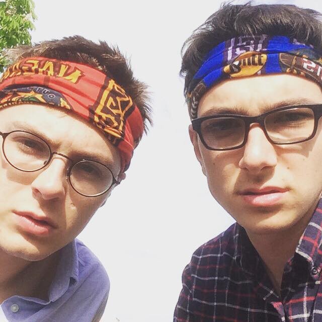Art and friend with their coveted Survivor buffs