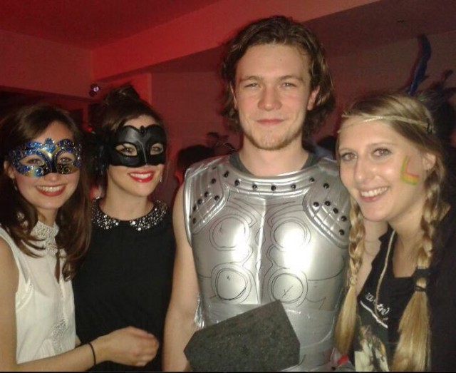 Me on one of many Halloweens