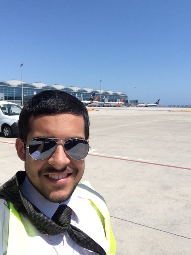 Ryan has been a commercial pilot for nearly two years