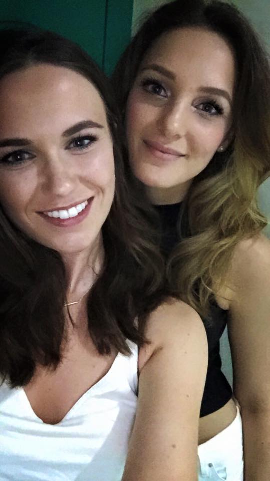 Jill (left) works for a Soho-based PR firm