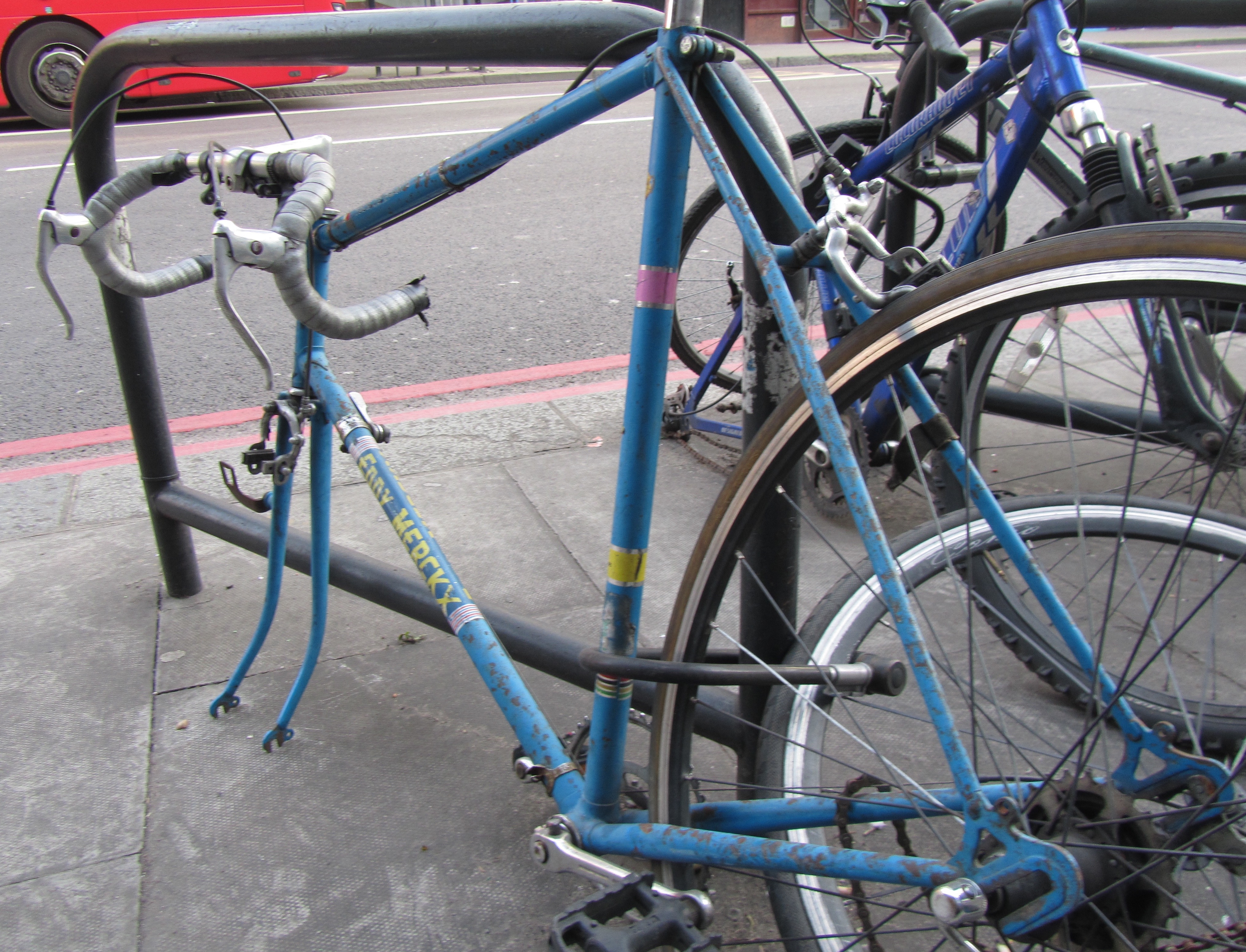 Like Shoreditch itself, this one has seen better days