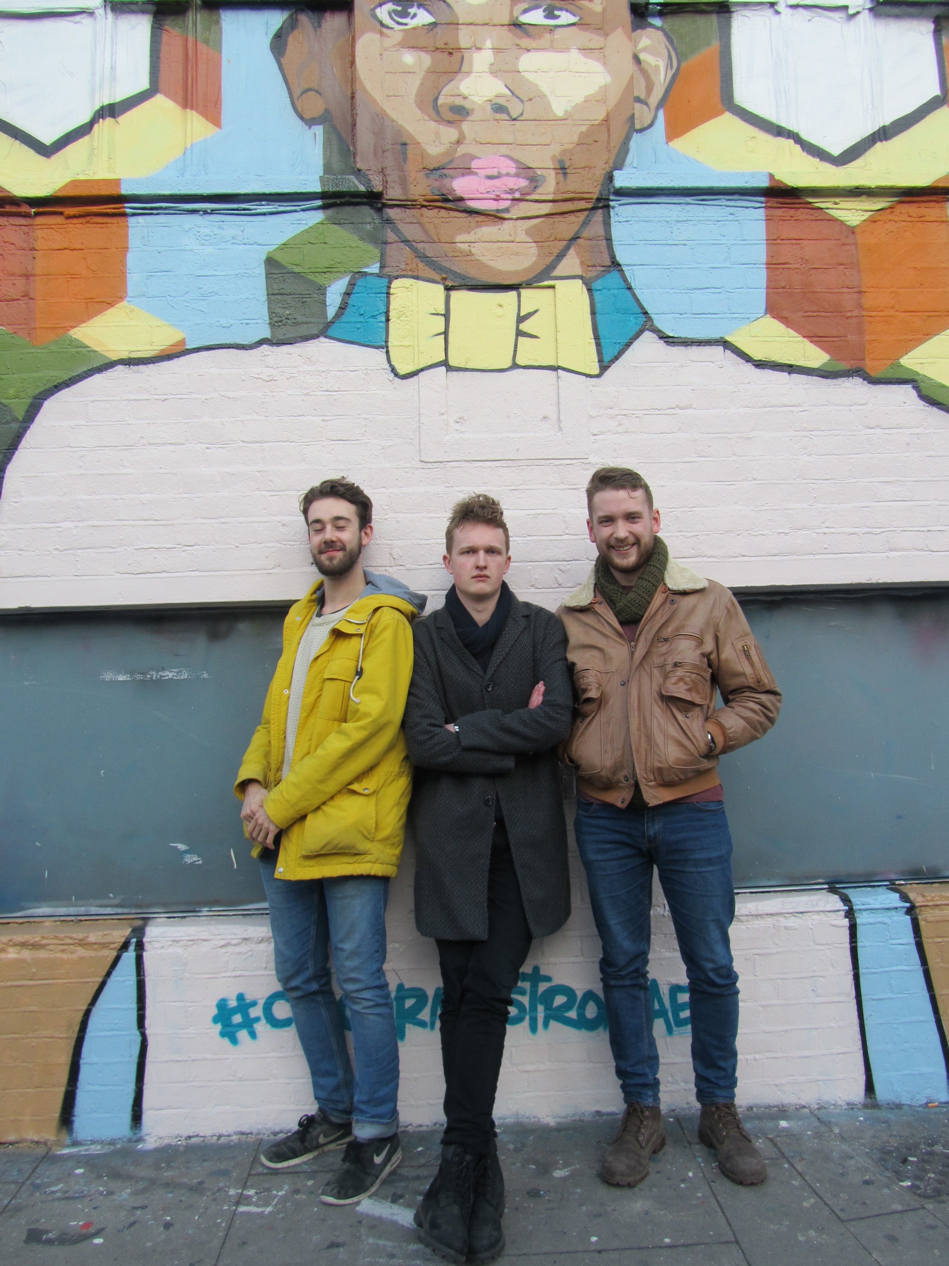 Two guys with beards, one guy who may as well not exist