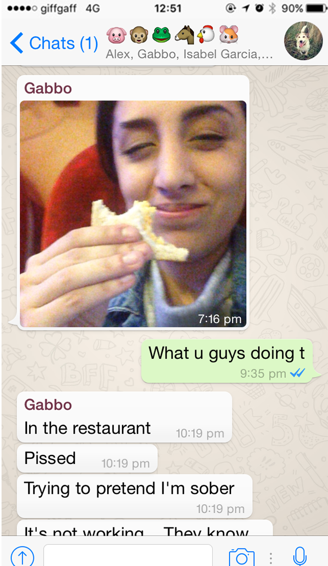 Don't send messages while you're supposed to be at work