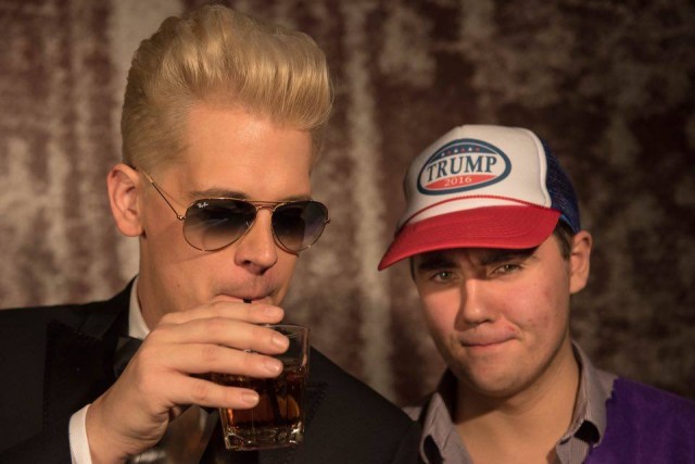 Milo Yiannopoulos (left): Probably not welcome at your uni