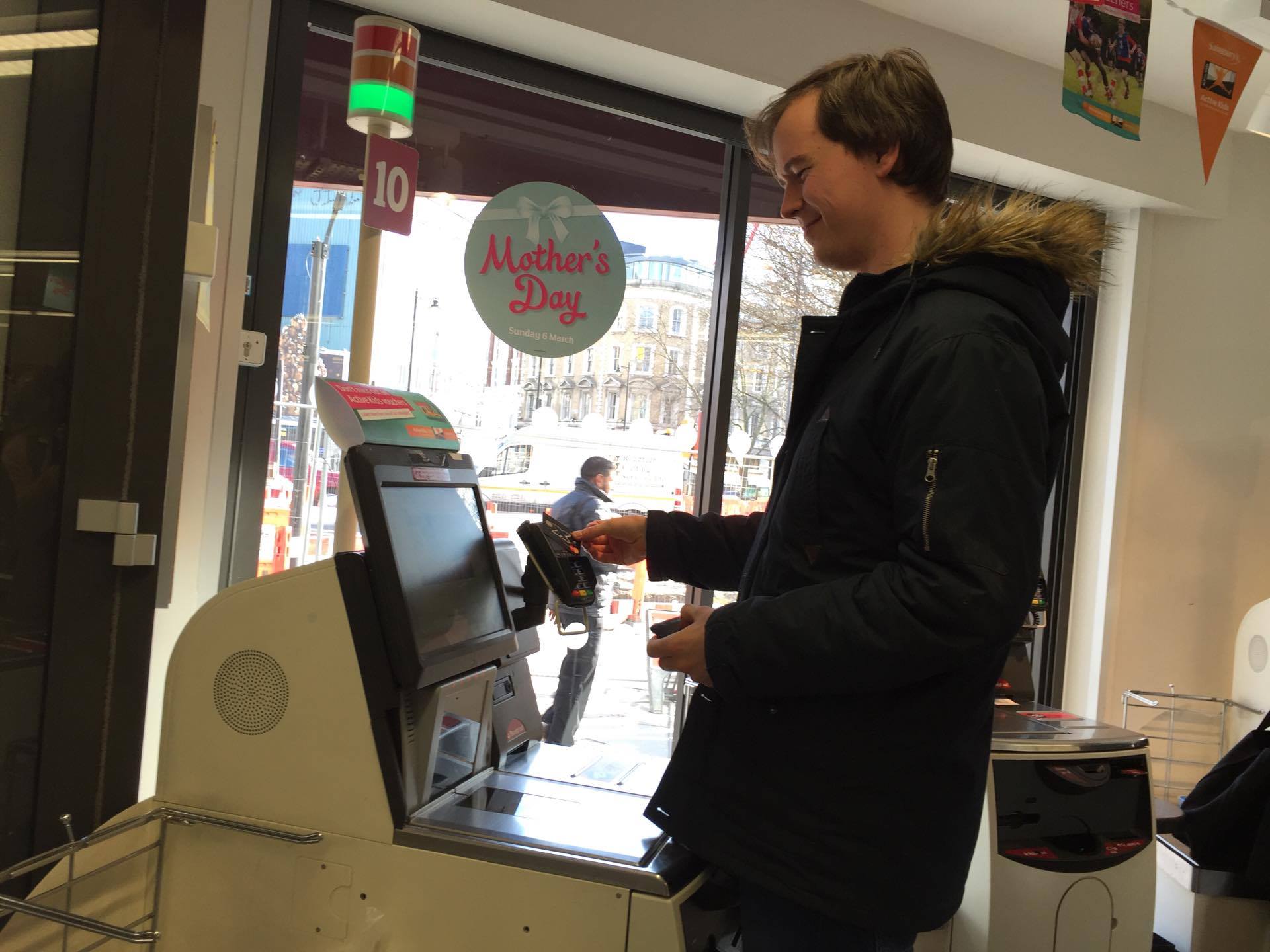 'Please insert your card into the Chip and PIN device'