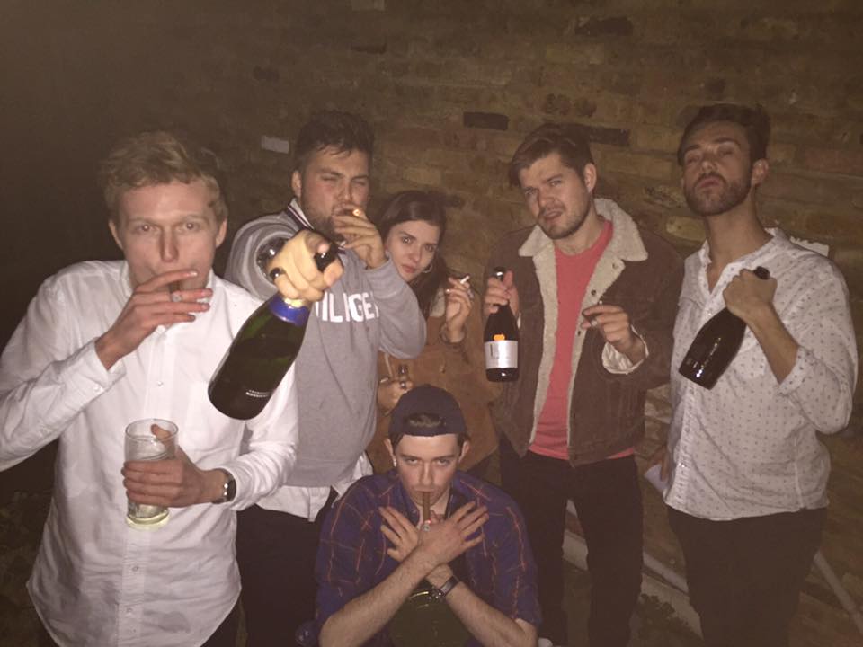 None of those bottles have champagne in them