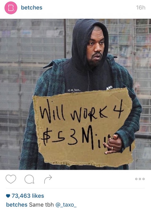 He knows his worth