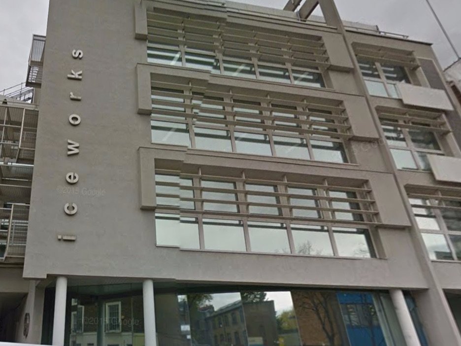 The Iceworks building