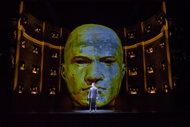KROL ROGER, _ROH, Director; Kasper Holten, Designs; Steffen Aarfing, Choreography; Cathy Marston, Conductor; Antonio Pappano, Król Roger II; Mariusz Kwiecień, Shepherd; Saimir Pirgu, Roxana; Georgia Jarman, Edrisi; Kim Begley, Archbishop; Alan Ewing, Deaconess; Agnes Zwierko,