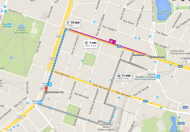 This is where Chris was when the Metro attacks took place this morning