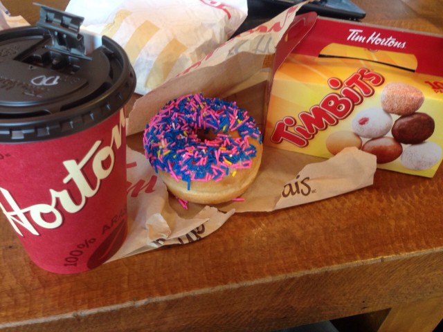 Whoever invented Timbits deserves a medal