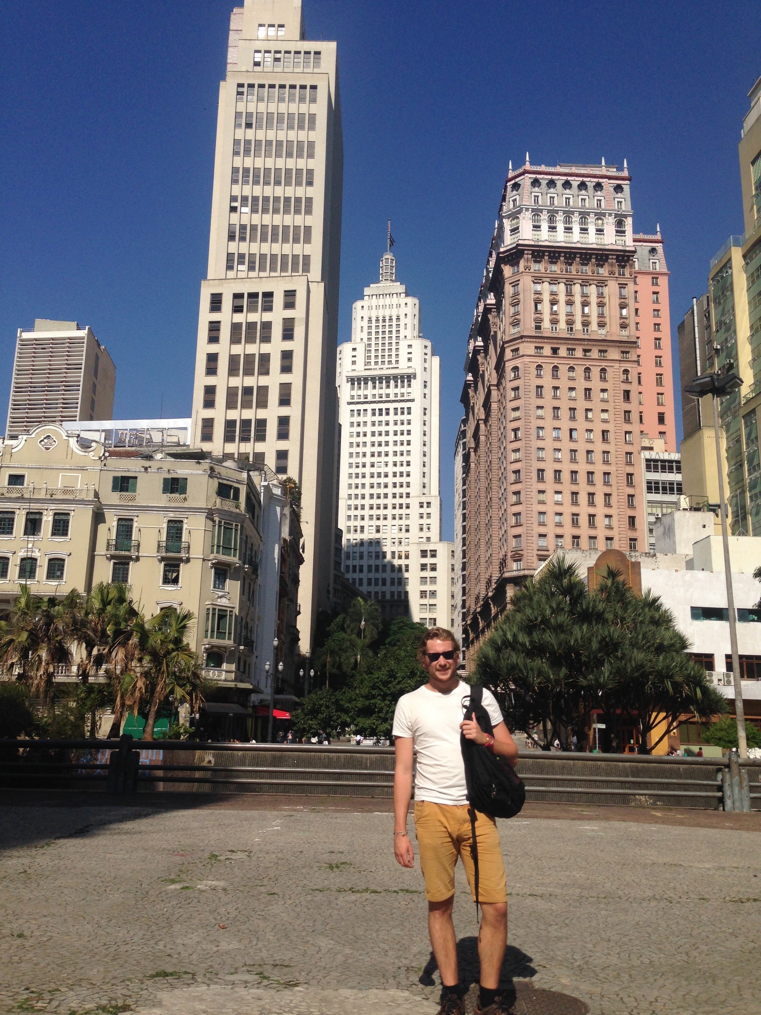 The buildings are really, really big