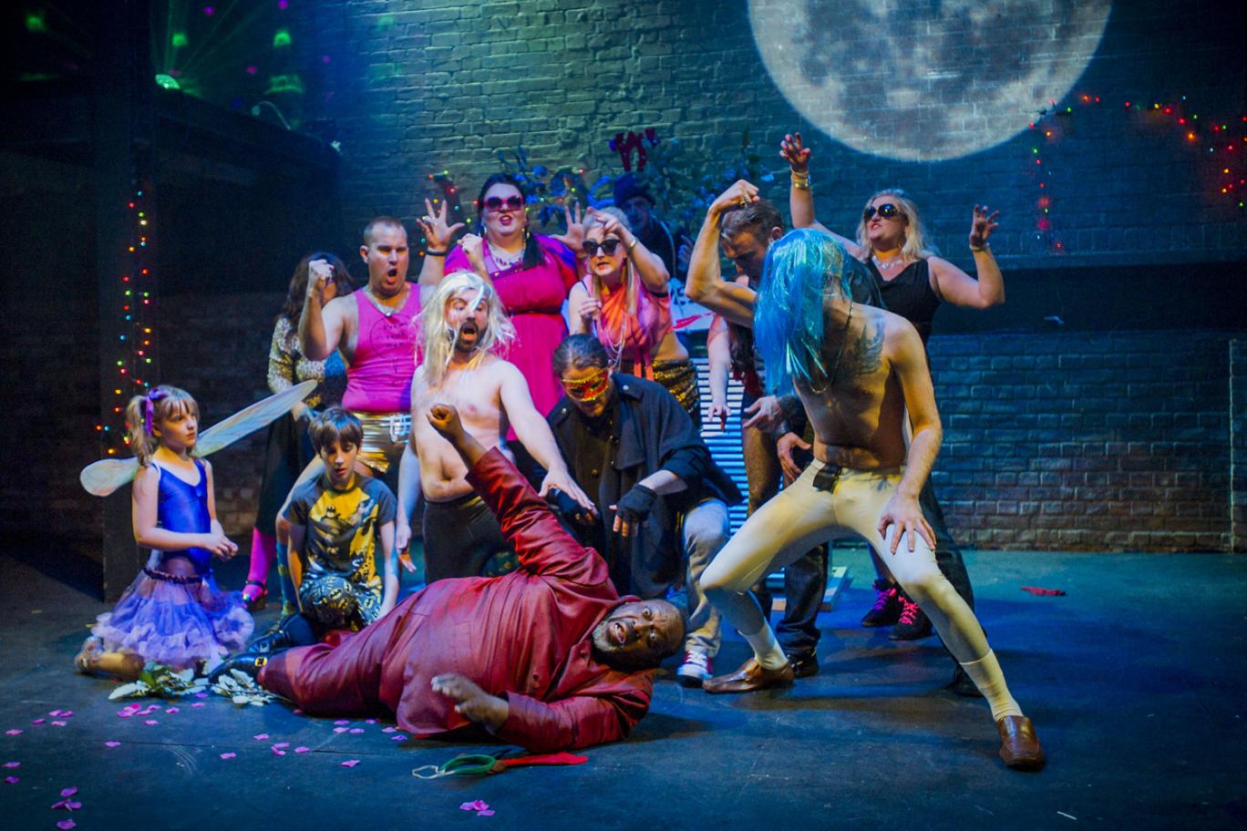 A production of Falstaff at the Grimeborn festival