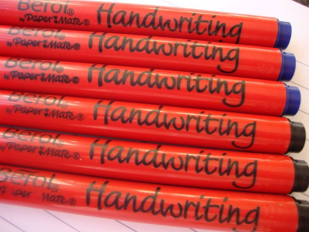 Remember how these destroyed individual difference by making everyone's handwriting look equally shit
