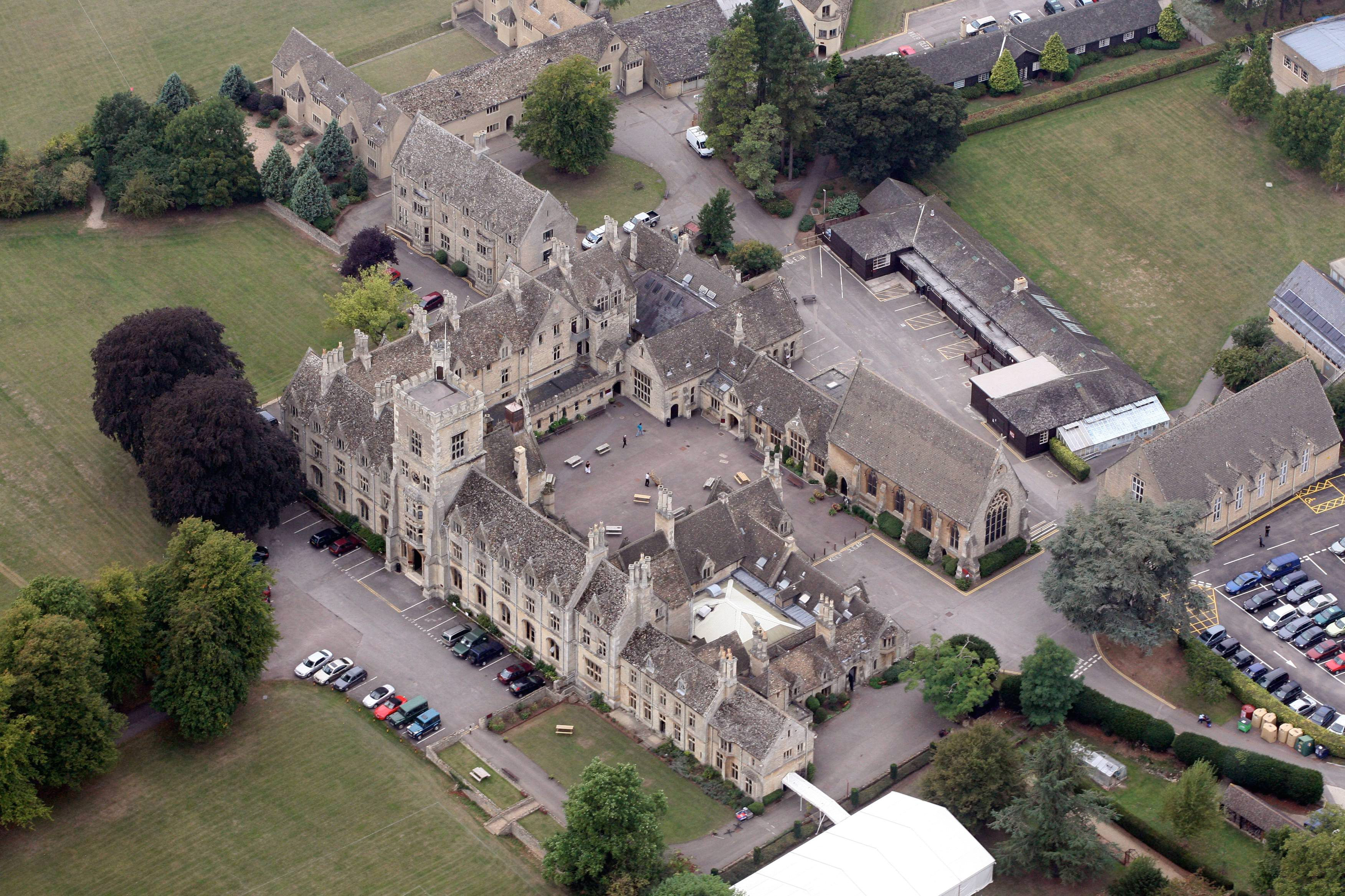 The university's 25-acre campus close to Cirencester