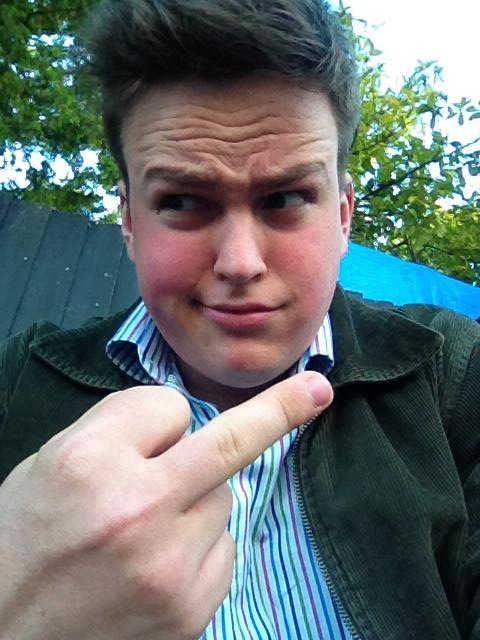 "Hey, fuck you hay fever"