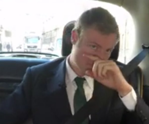 Zac Goldsmith thinking about football