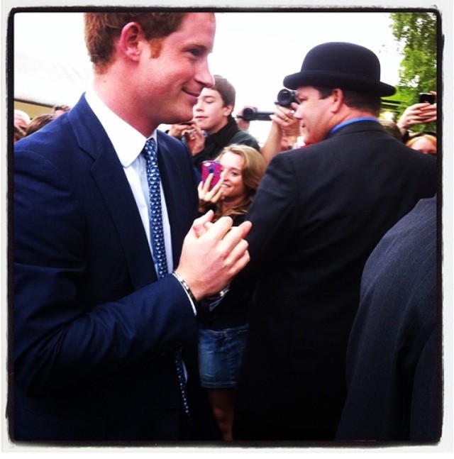 Even Prince Harry turns up