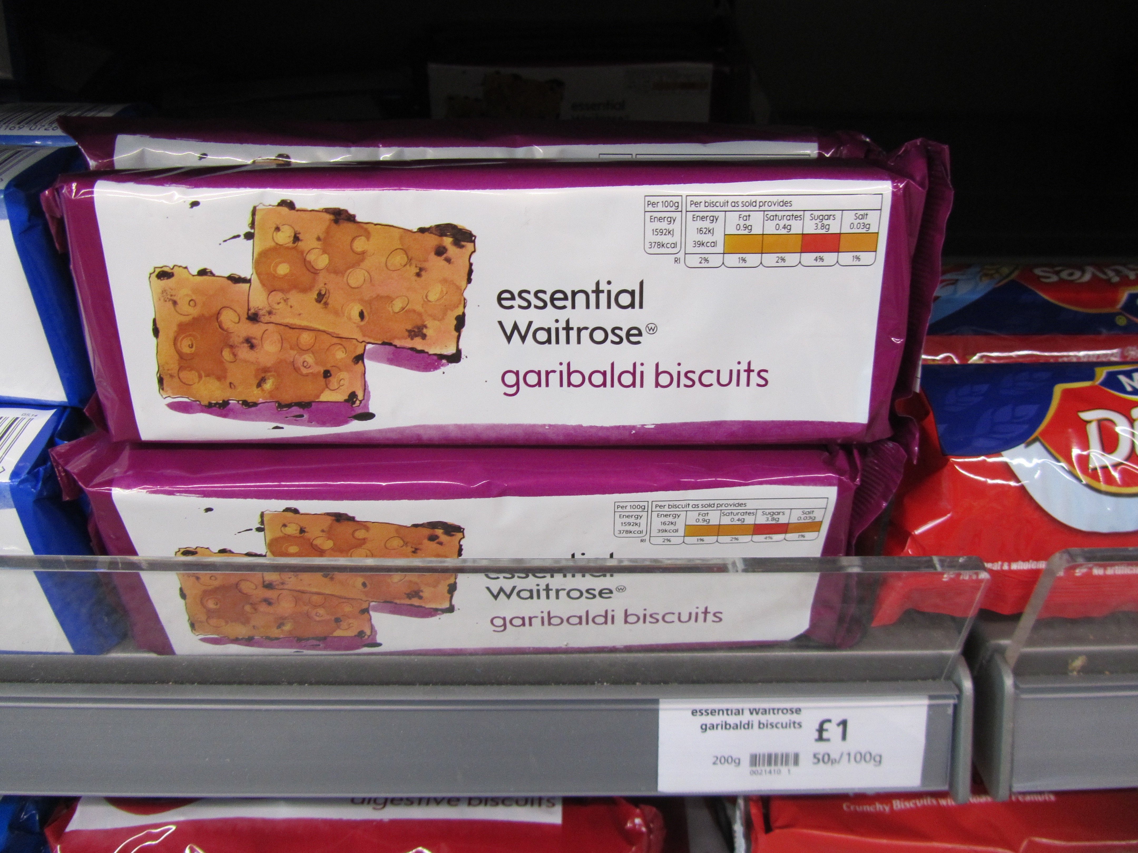 Are these REALLY more essential than custard creams?