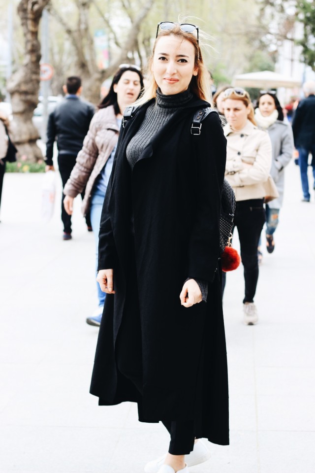 The coat is just perf.