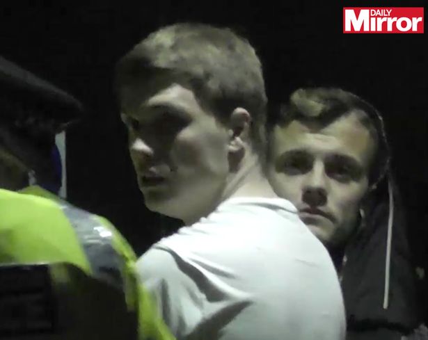Jack outside the club. Photo: The Daily Mirror