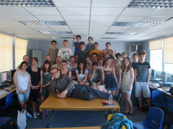 I'm not a regular teacher I'm a cool teacher