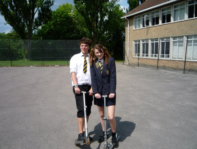 Did I mention we had scooters