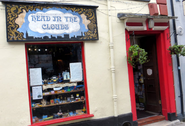 Outside 'Head in the Clouds'