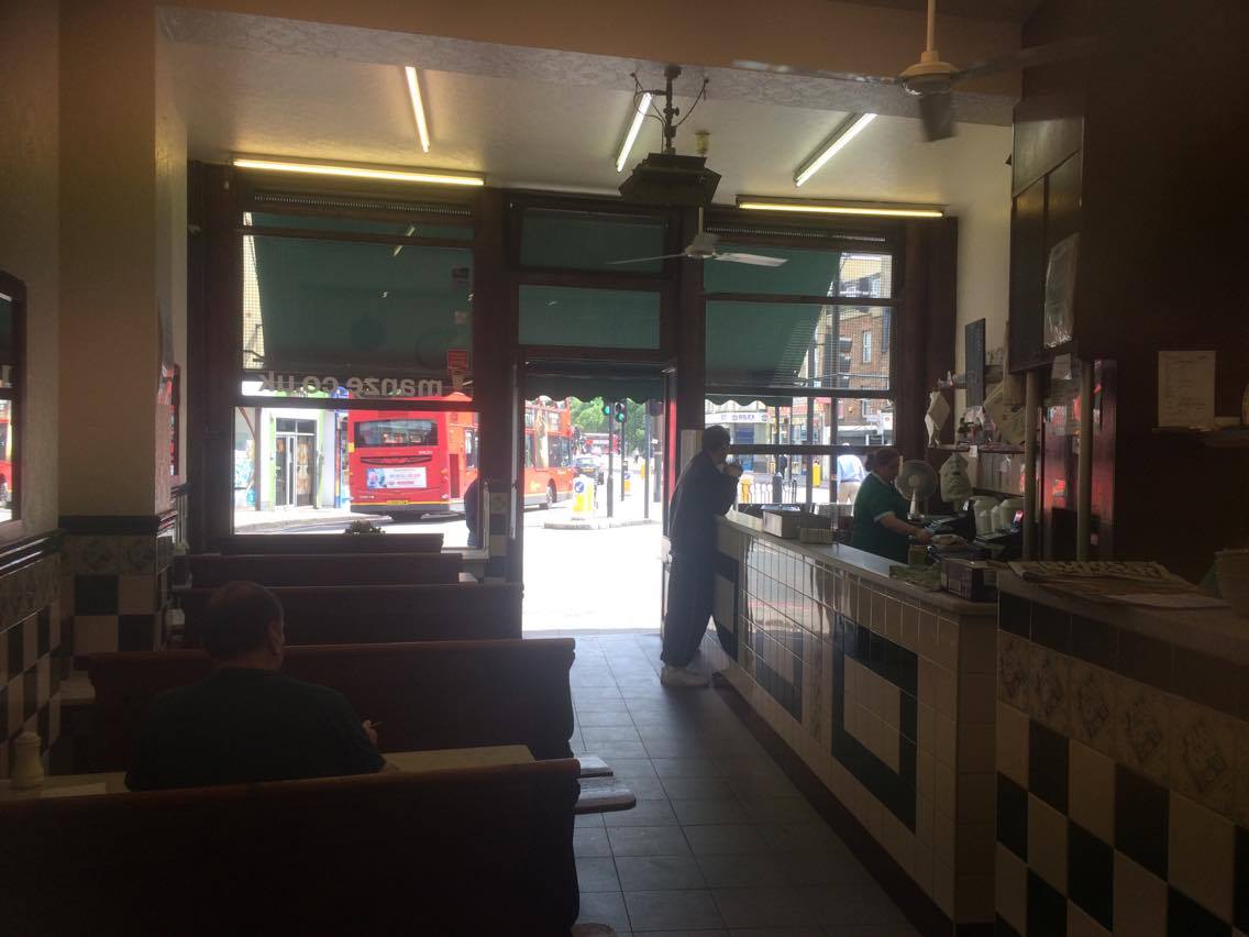The inside of Graham's shop